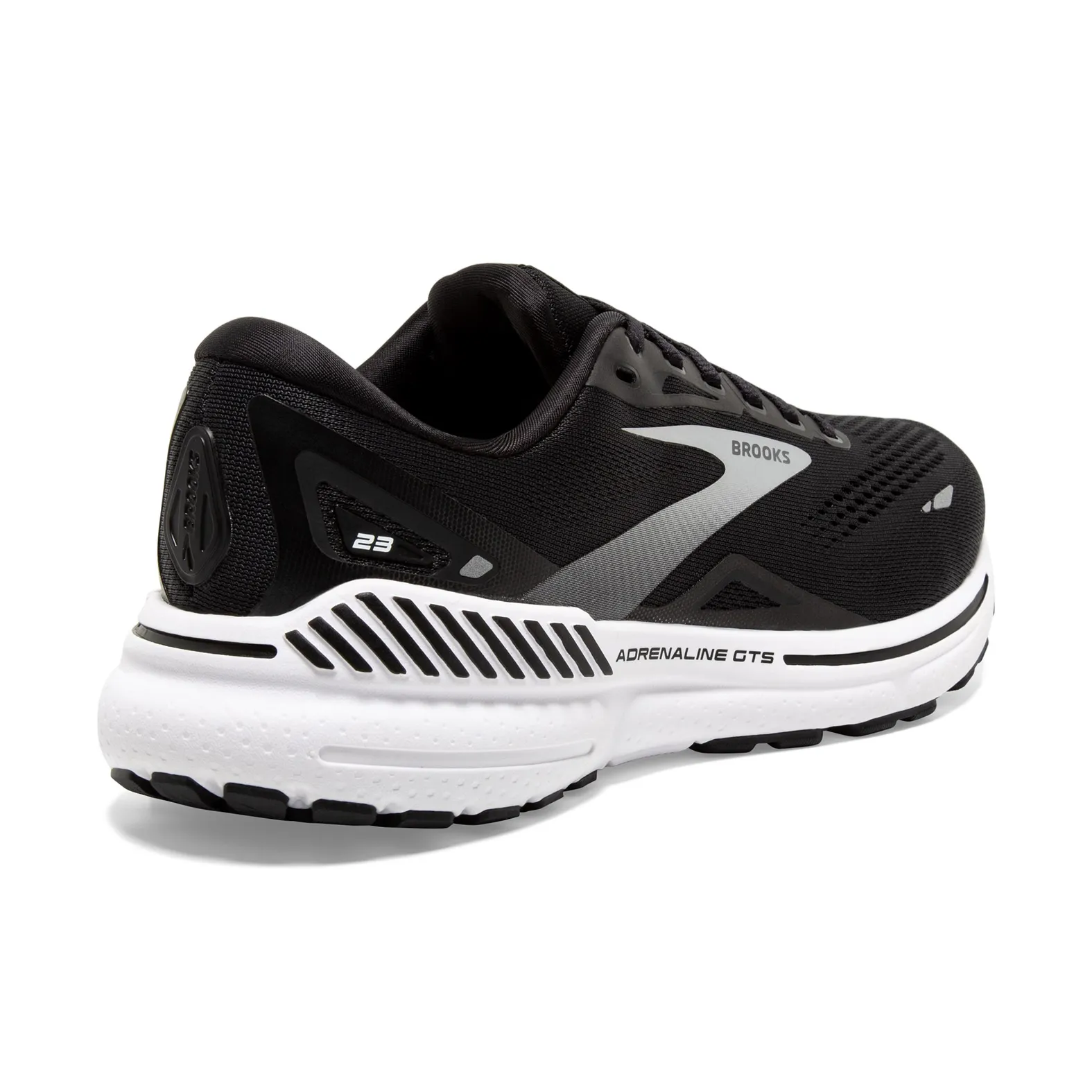 Brooks Adrenaline GTS 23 black 8 2E extra wide running athletic shoes sneakers Brooks Adrenaline GTS 23 black 8 2E extra wide running  main image 2